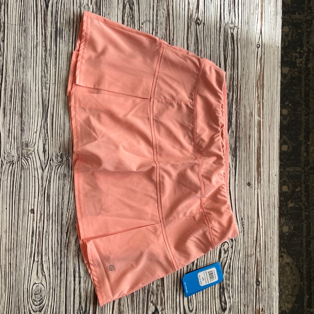 Etonic- peach skirt- ladies large-nwt